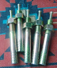 5 New 2" Simpson Strong Tie Stake Anchors Sanko Hammer Strikes Concrete Anchors