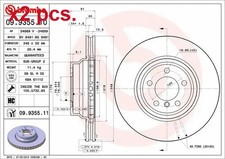 X2 PCS FRONT BRAKE DISC ROTOS X2 PCS SET 09.9355.11 BREMBO I
