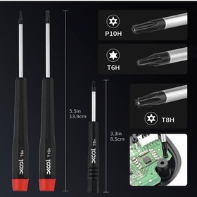 Gamebit Screwdriver Set 3.8 4.5mm for NES SNES N64 GameBoy GC Virtual Boy Sega