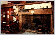 State Street Bank & Trust Interior Boston Massachusetts Vintage Postcard