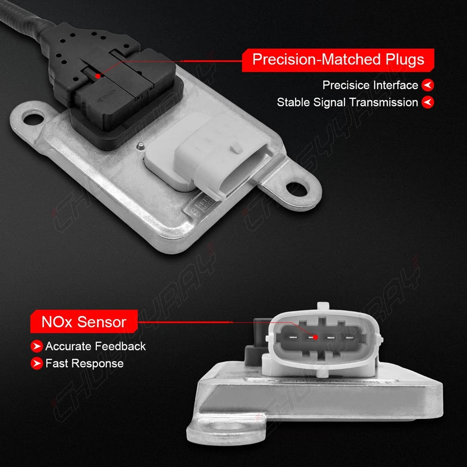 Sensor de óxido de nitrógeno para Kenworth C500 T2000 Freightliner Columbia Volvo VNL Foto 4 de 4