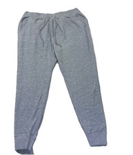Abercrombie  Fitch  Soft A  F Fleece Men's Jogger Sweatpants; Gray; Size XXL