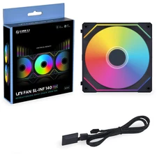 Lian Li 140mm UNI FAN SL-INFINITY Case Fan (Black) UF-SL140-1B 840353040441