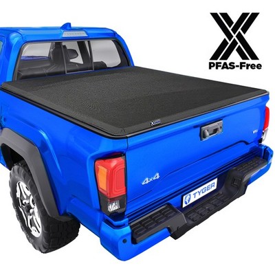 TYGER T3X Soft Tri-Fold in Fabric Tonneau Cover for 16-23 Tacoma 5' Bed