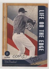 2019 Panini Leather & Lumber Life on the Edge Kyle Freeland #LOE-1 0t2