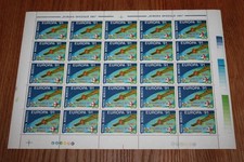 Romania 1991 Space/Space Sheet with New Value ** MNH!