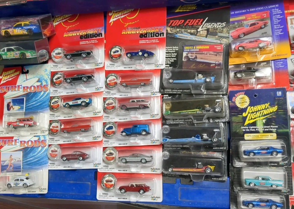 ° ОГРОМНЫЙ ** коллекционная коллекция! *$$$$*Круг победителей, Джонни Лайтнинг, NASCAR - Изображение 2 из 4