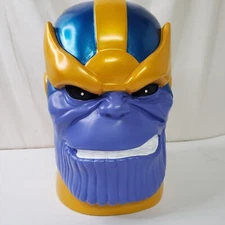 Marvel Heroes Monogram International Thanos 10" Vinyl Head Bank #68342 New