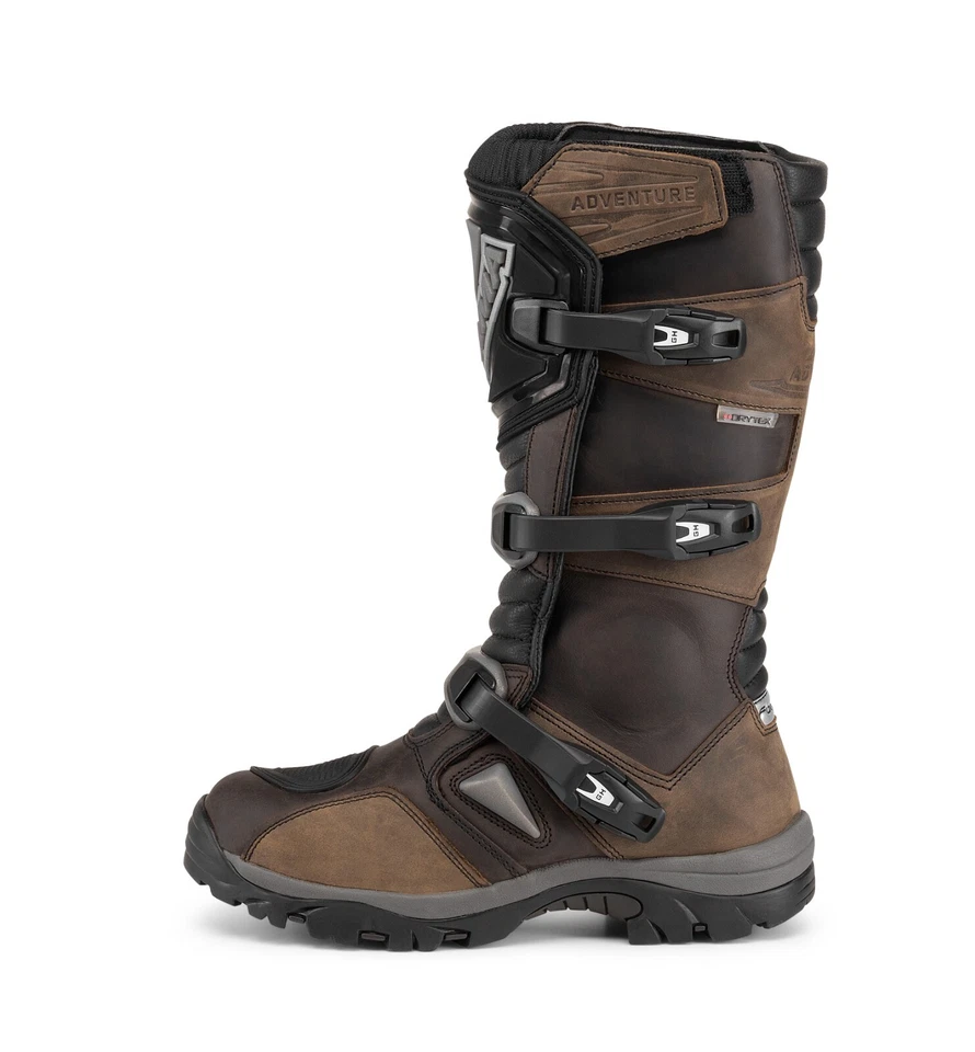 motorcycle boots | Forma ADVENTURE dry brown waterproof UNBOXED adv dual sport - Image 3 of 4