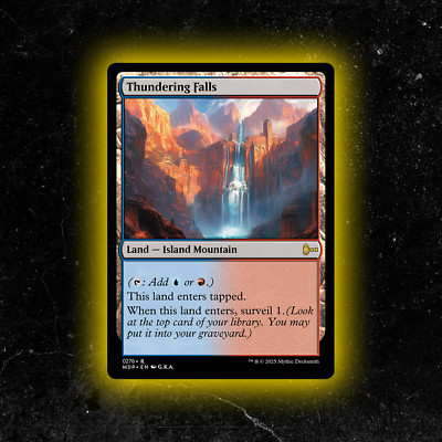 Thundering Falls - Custom Magic: The Gathering Card - High-Quality
