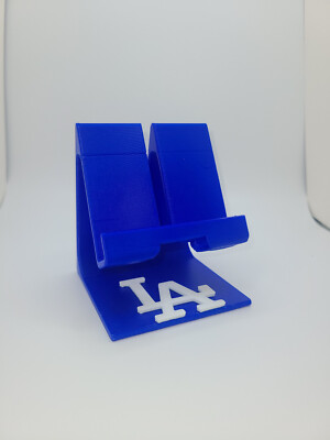 LA Dodgers Phone Stand - Landscape & Portrait, Two-tone Color Options