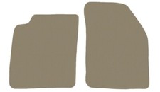 Dunkelbeige Fußmatten, Teppiche VORNE für Nissan Primera P10 1990-1996 14xRand