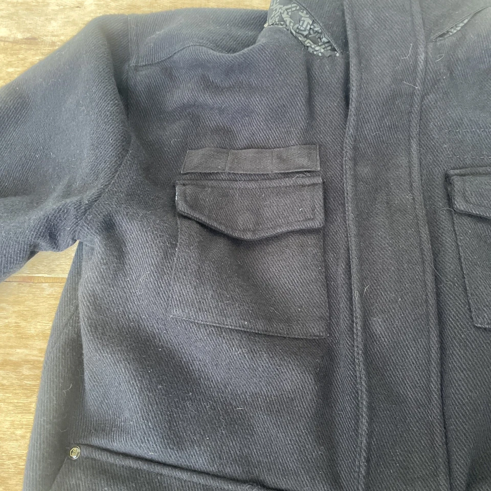 Chaqueta de Skateboarding Etnies para Hombres XL Negra Cremallera Completa Exterior Ryan Sheckler Foto 4 de 4