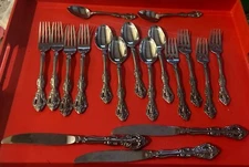 18 Pc Oneida Community MICHELANGELO Stainless Mixed Flatware
