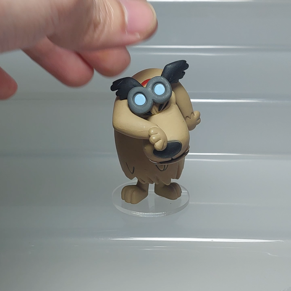 Wacky Races Wobbler Bobble-Head Muttley Kenken Figure Konami N02