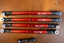 Aluminum turnbuckles FULL SET fits ARRMA 6S Kraton Outcast Notorious BLX EXB