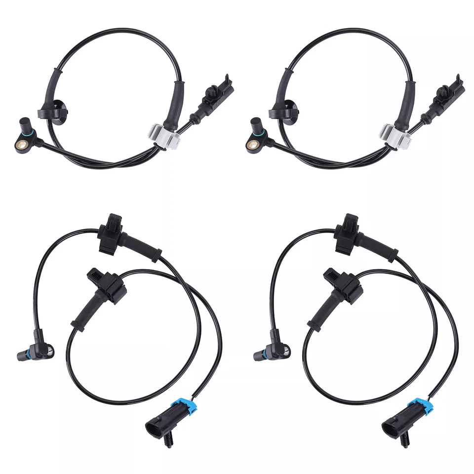 4pcs Front & Rear ABS Wheel Speed Sensors For Chevrolet Silverado 1500 2007-2013 - Image 4 of 4