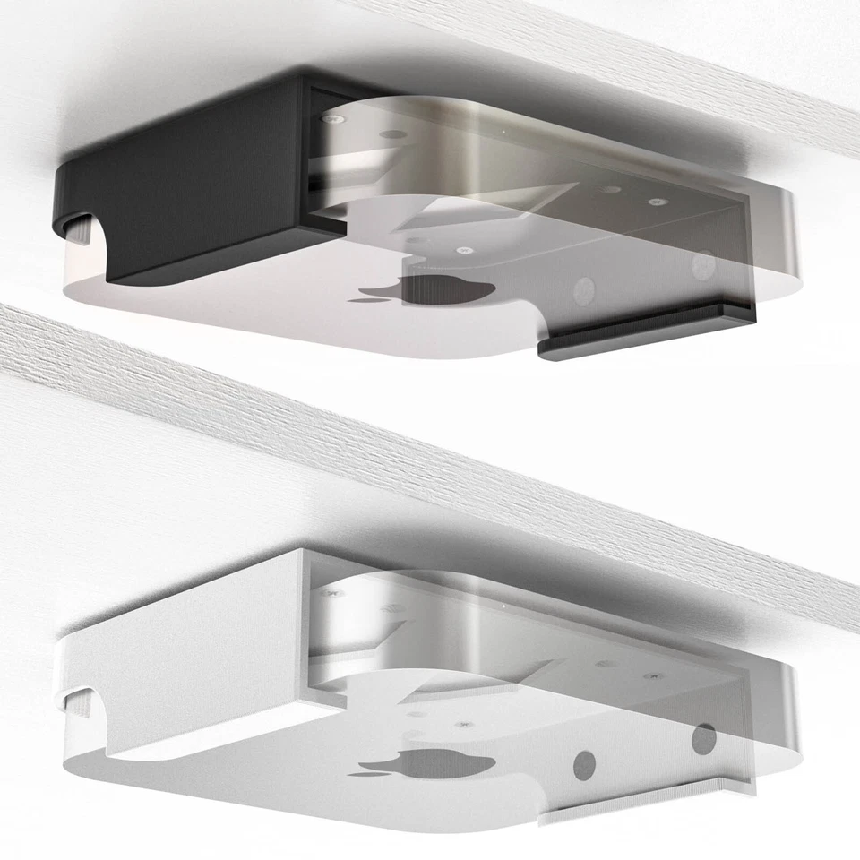 Untertisch Halterung Regal Halter Wandhalter Wandhalterung passend für Mac Mini