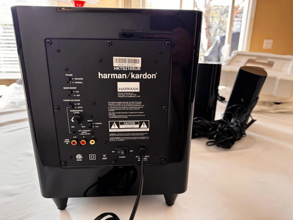 (OWNER) Harman Kardon AVR-1510S 5.1-Channel Network AV Receiver, Up to 75W Per  - Image 4 of 4