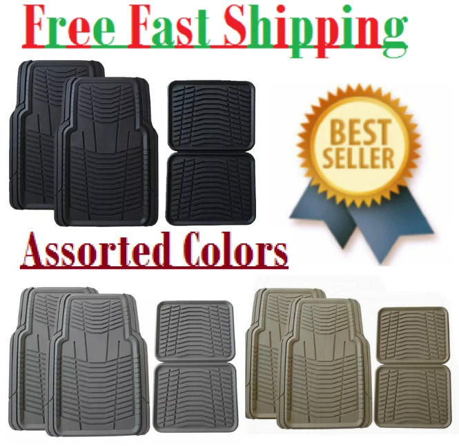 Member s Mark All Weather Automotive Floor Mats 4 pk. Assorted Colors