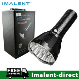 imalent ms18 led taschenlampe 100.000 lumen
