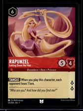 Disney Lorcana - Rapunzel "Letting Down Her Hair" 121/204