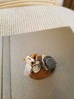Decorative collectible, Mr. And Mrs. Mouse, 2.25 tall, 2 wide, wood base. — photo 5