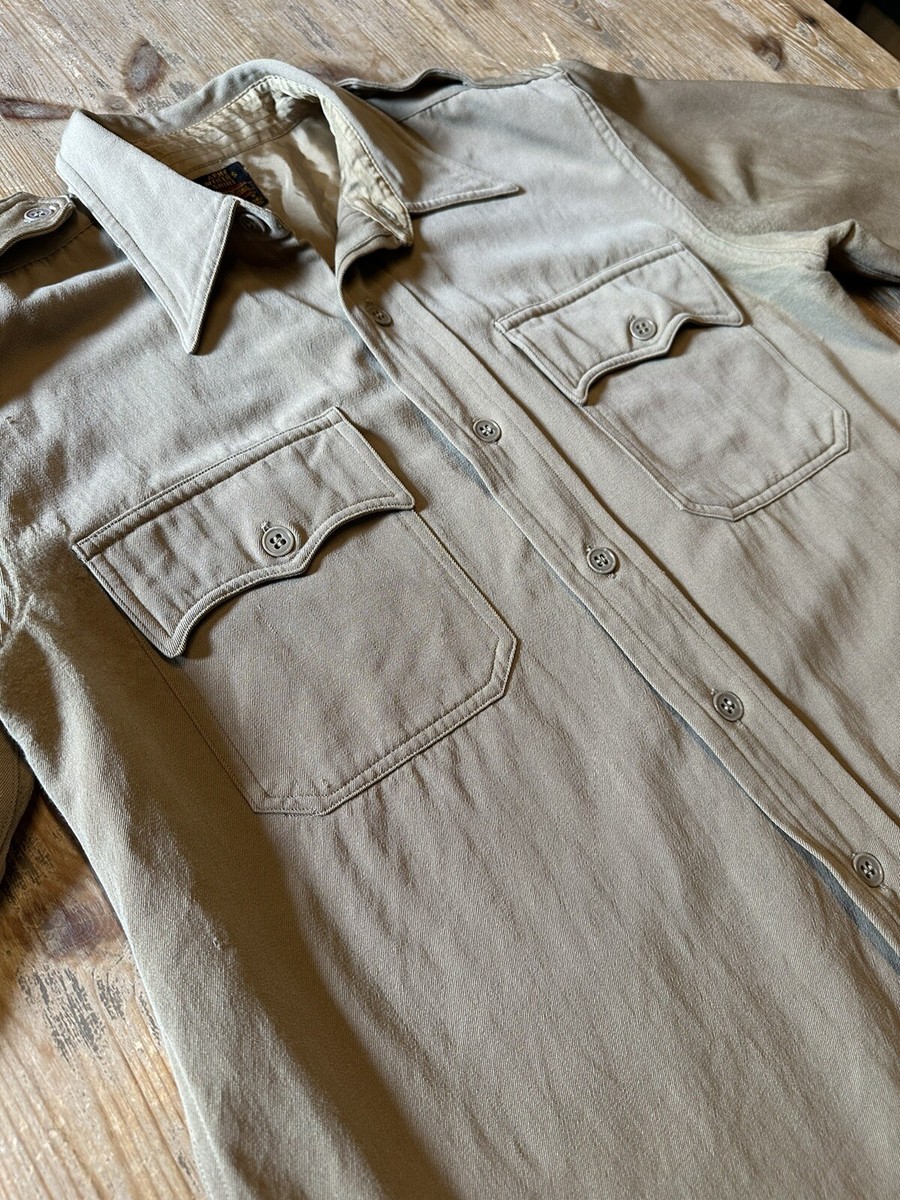 *　 1940年代USAAFアメリカ陸軍士官制服　ウールシャツ　ネクタイセット 1940年代USAAFアメリカ陸軍士官制服 ウールシャツ ネクタイ