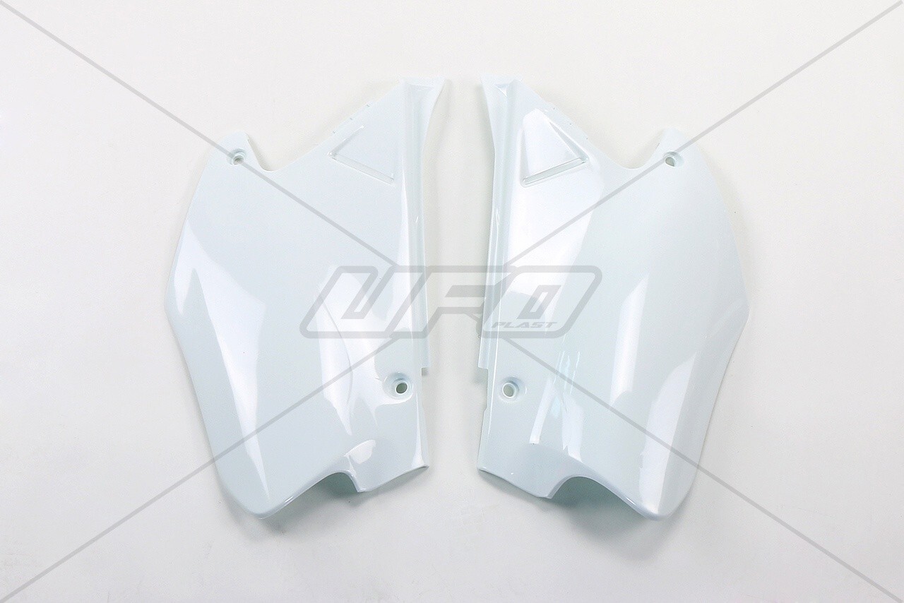 Côtés arrières blanc haut de gamme pour Honda CR 125 et CR 250 millésimes 2000-2001