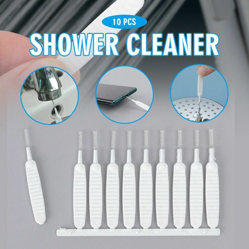 10pcs Shower Head Cleaning Brush Pore Gap Hole Anticlogging Dredge
