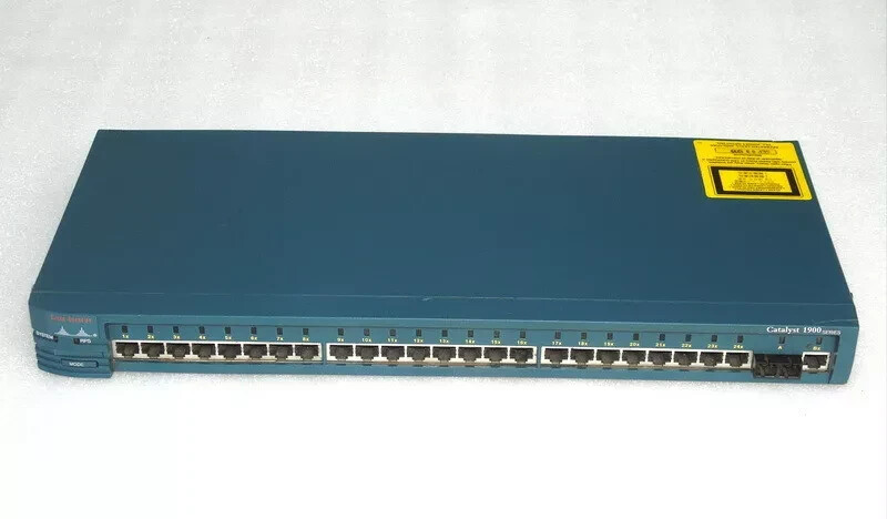 CISCO WS-C1924-A - CATALYST 1900 24 PORTS 10MB SWITCH HARDWARE