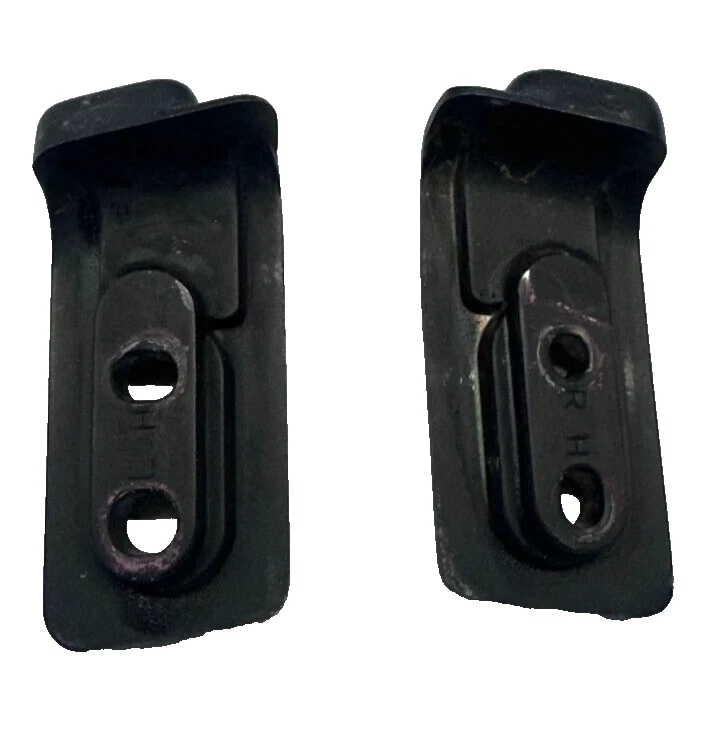 1990-2005 Mazda Miata Soft Top Latch Striker Plate esquerda direita par fabricante de equipamento original - Imagem 2 de 4
