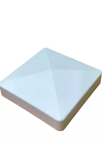 5" Slimeline Cover 127x127 Posts white Hamptons Fence top 30 Pack PVC Post Caps - Picture 4 of 5
