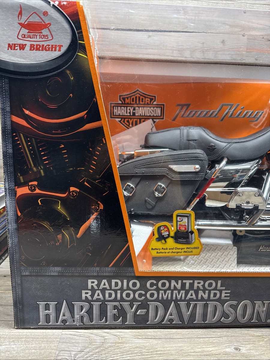 New Bright Harley Davidson Road King Motorcycle 19.2 V Radio