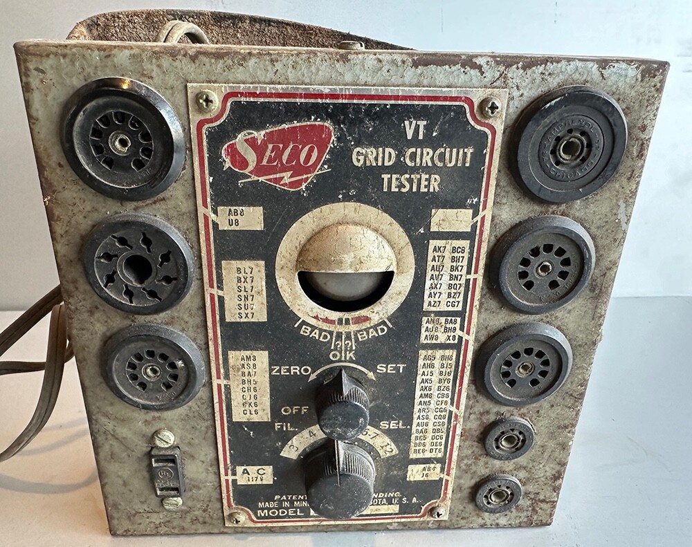 Tv Remote Tester Tester Circuit Circuit Tv Vintage SECO TV Grid