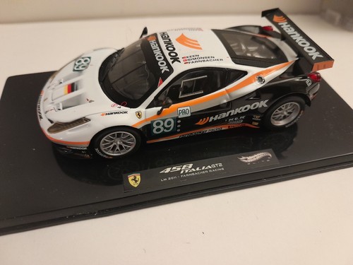Ferrari 458 Italia N°89 – 24 Heures Du Mans 2011 – Hot Wheels 1/43 – Collection