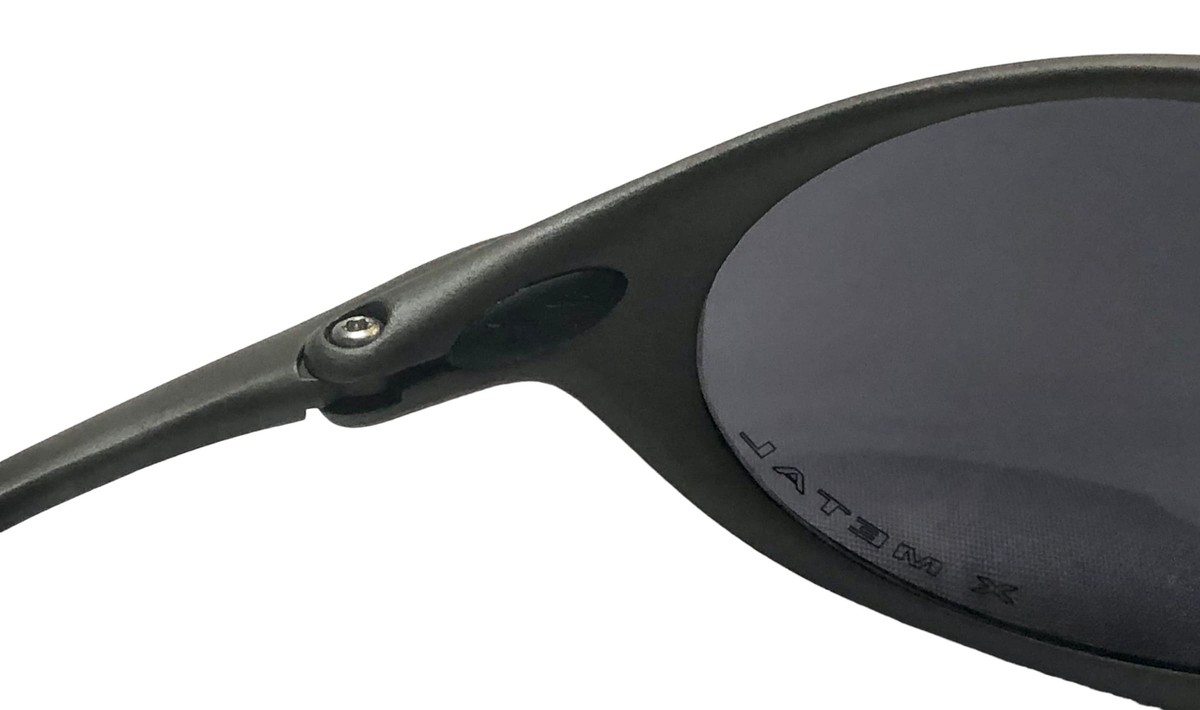 OAKLEY Romeo Sunglasses Black Iridium Lenses X-Metal Frame OAKLEY Romeo Sunglasses Black Iridium Lenses X-Metal Frame