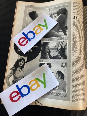 ILLUSTRIERTE 1973 mit MARIA SCHNEIDER + Marlon Brando ERNST WILHELM SACHS