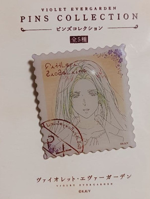 Japanese anime Violet Evergarden pin badge pins collection Cattleya Baudelaire