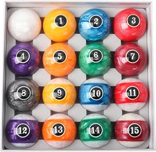 GSE Games & Sports Expert 2 1/4-Inch Professional Regulation Size Billiards Pool