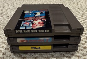 Retron 3 Console Tested & Working + Super Mario Bros 1, 2, & 3 NES Cartridges!!