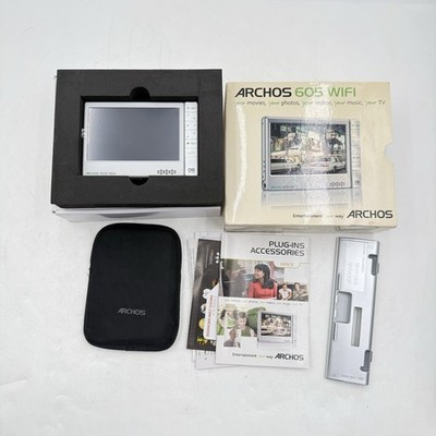 Archos 605 30GB Wi-Fi Portable Media Player DVR - 4.3-inch LCD - NEW IN OPEN BOX