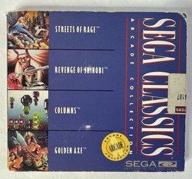 Sega CD Sherlock Holmes Consulting Detective & Classics Arcade Collection Discs