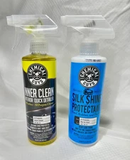 Chemical Guys Silk Shine Protectant and Inner Clean Interior Quick Detailer