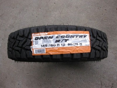 4-pcs Toyo Open Country RT 145/80R12 Tires Off Road Mud Kei Truck