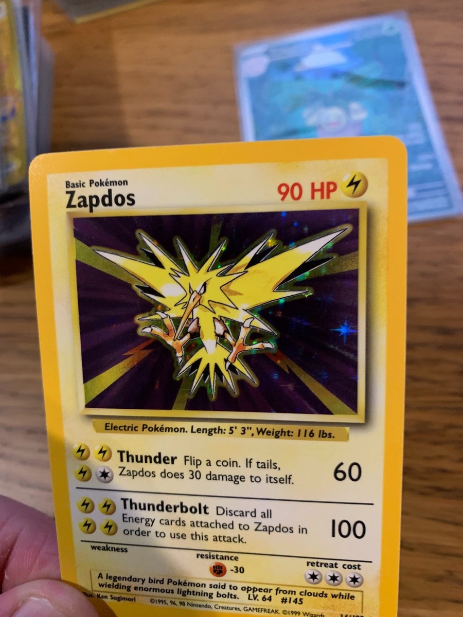 1999 サンダー Base Set ARS8 英語版 Zapdos s-l400.jpg