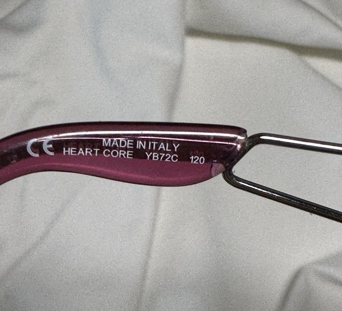 Y2K Rare CHRISTIAN DIOR HEART CORE Rim-less Sunglasses in color