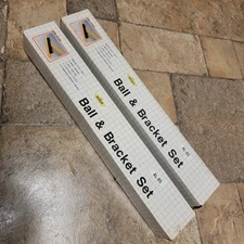 (2)Eagle Tool Company Ball & Bracket Roller Set - Extension table accessory NIB