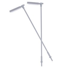 2 Pcs Outdoor Lamp Post Garden Lights Architectural Simulation Street Lighting