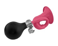 Bugle Trumpet Bicycle Horn 7 1/4 Dark Pink Vintage Schwinn Cruiser Fixie Bell.